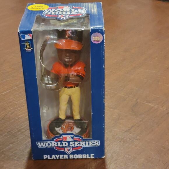 2012 Pablo Sandoval World Series Trophy SF San Francisco Giants Bobblehead NIB - Picture 1 of 16